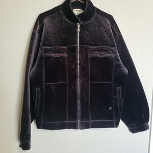 Karl Kani Black Polyester Jacket